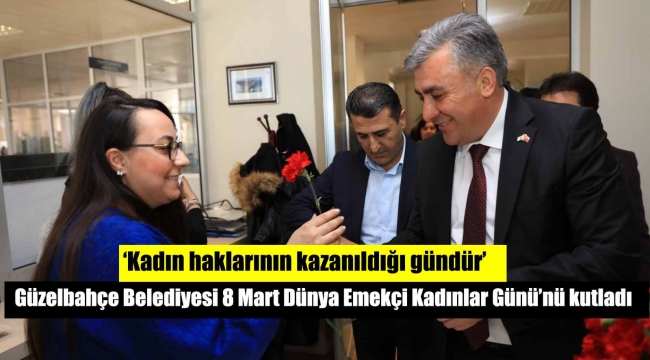 Başkan'dan Kadınlara İnce'lik 