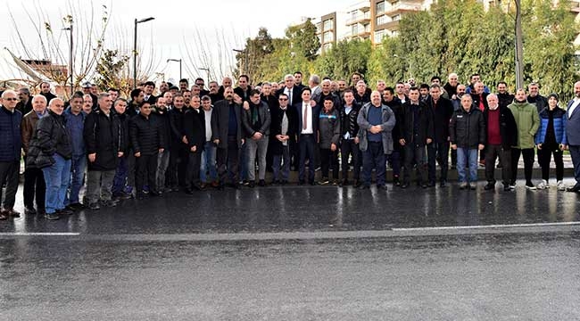 Bornovalı amatörlerden Başkan İduğ'a teşekkür