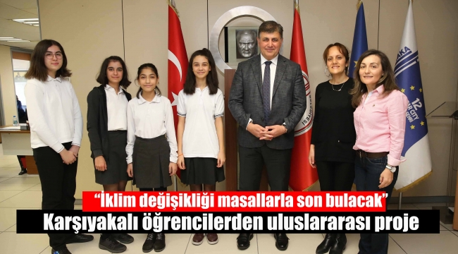 Karşıyakalı öğrencilerden uluslararası proje