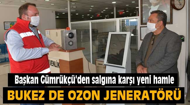 Başkan Utku Gümrükçü'den Covid-19'a Karşı Yeni Hamle: Ozon Jeneratörü