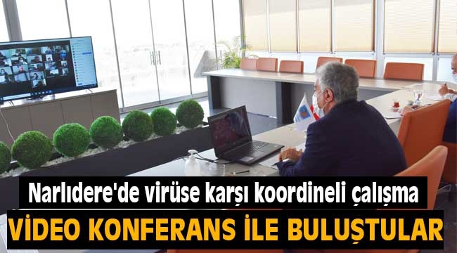 Narlıdere'de virüse karşı koordineli çalışma