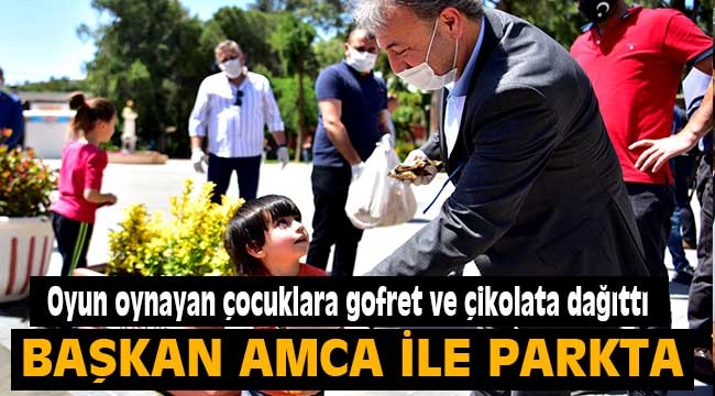 Başkan Amca ile parkta