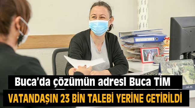 Buca'da çözümün adresi Buca TİM  