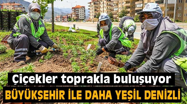 Büyükşehir ile daha yeşil bir Denizli