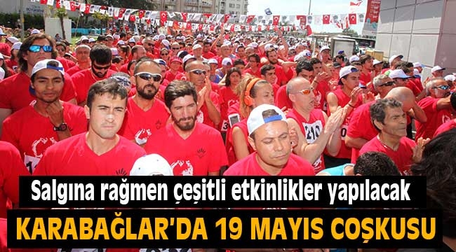 Karabağlar'da 19 Mayıs Coşkusu