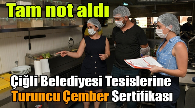 Çiğli Belediyesi Tesislerine Turuncu Çember Sertifikası