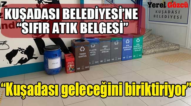 "Kuşadası geleceğini biriktiriyor"