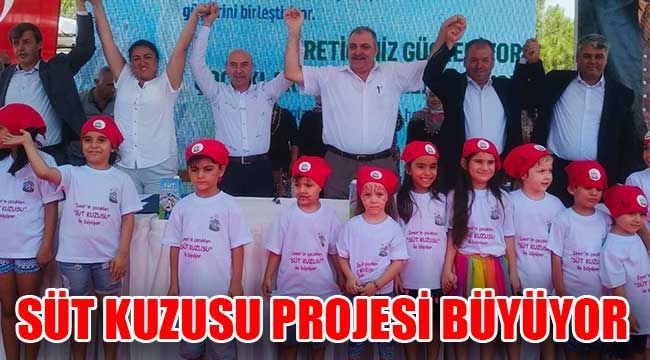 SÜT KUZUSU PROJESİ BÜYÜYOR