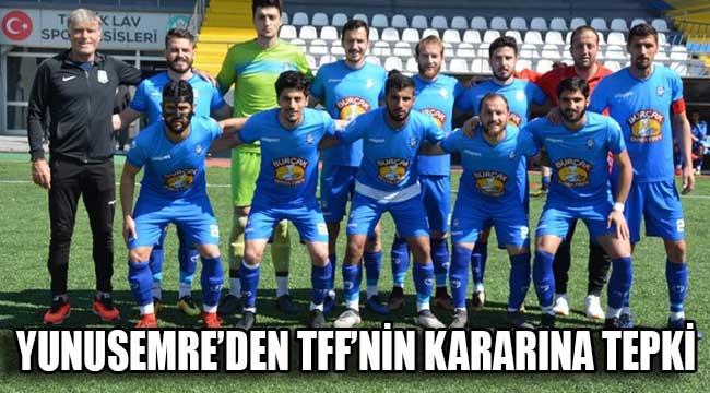 TFF'nin kararına tepki