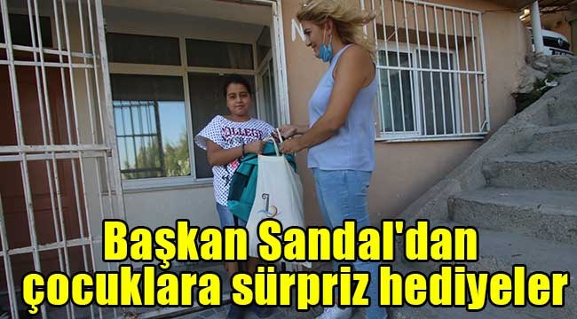 Çocuklar istedi, Başkan Sandal gerçekleştirdi