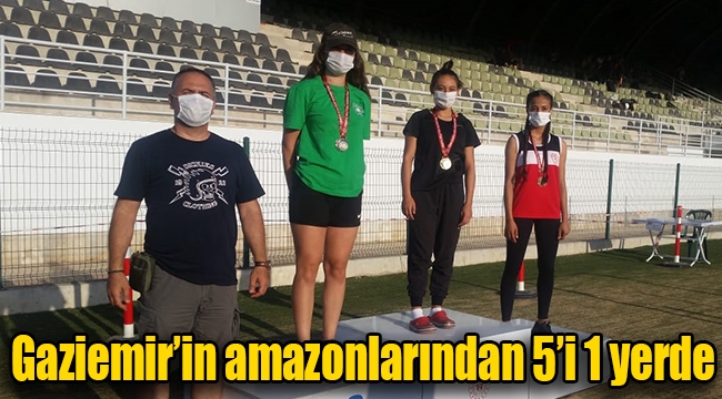 Gaziemir'in amazonlarından 5'i 1 yerde