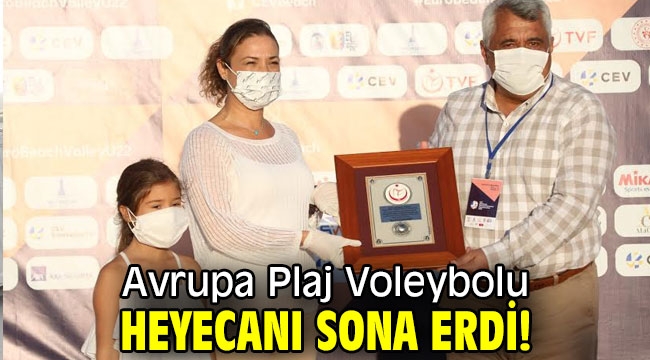 Avrupa Plaj Voleybolu heyecanı sona erdi!