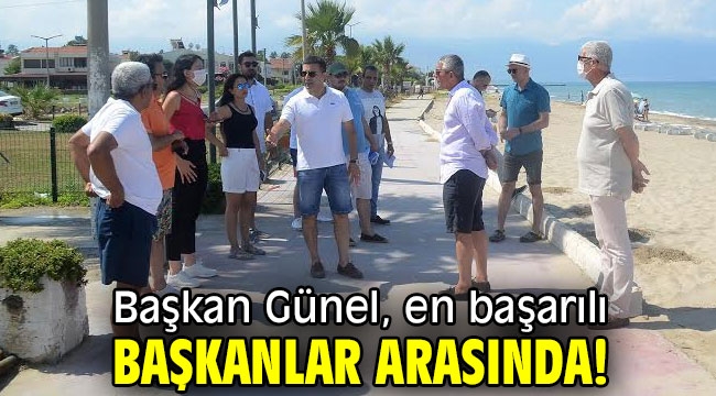 Başkan Günel, en başarılı başkanlar arasında!