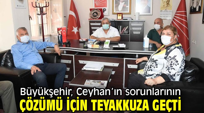 Başkan Zeydan Karalar, "Ceyhan'a sevgimiz sözde değil özde."