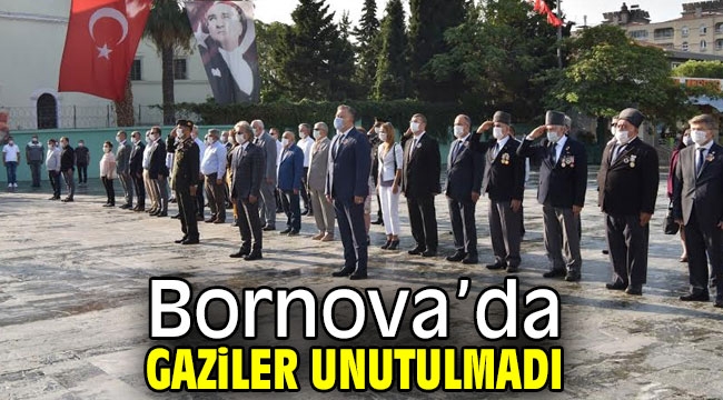 Bornova Belediyesi  gazileri unutmadı!