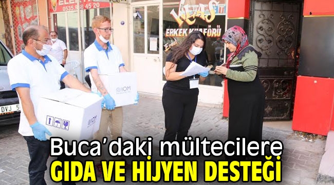 Buca Belediyesi BM işbirliğiyle mültecilere yardım eli 