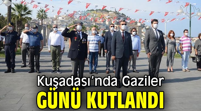 Gaziler Günü Kuşadası'nda kutlandı