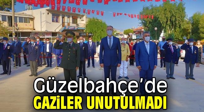 Güzelbahçe Belediyesi gazileri unutmadı!