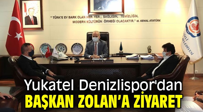 Başkan Zolan: "Denizli'nin en önemli markası Denizlispor'dur"