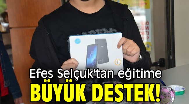 Efes Selçuk'tan eğitime büyük destek!