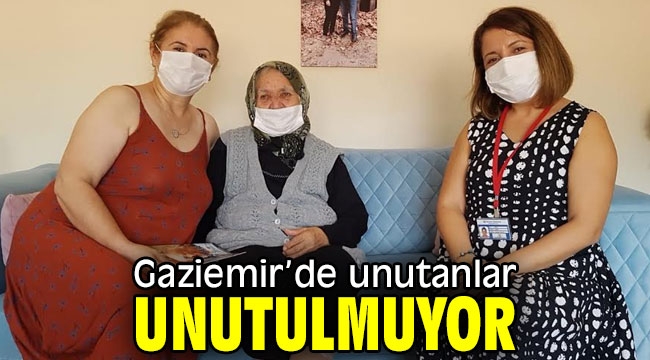 Gaziemir'de unutanlar unutulmuyor