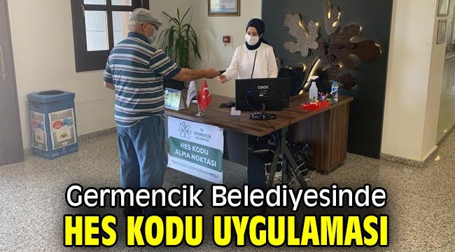 Germencik Belediyesinde HES kodu uygulaması 