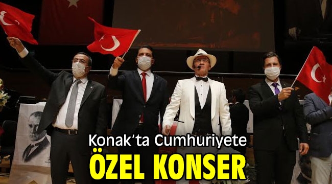 Konak Belediyesi'nden Cumhuriyete özel konser