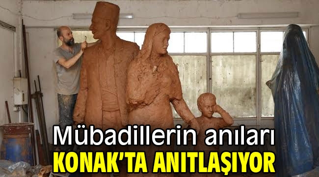 Mübadillerin anıları Konak'ta anıtlaşıyor