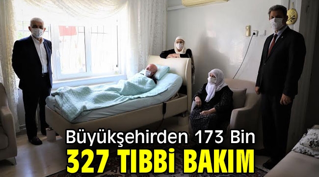 Büyükşehirden 173 Bin 327 Tıbbi Bakım