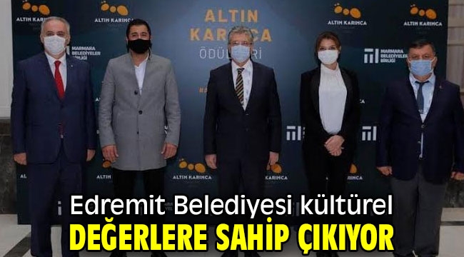 Edremit Belediyesi kültürel değerlere sahip çıkıyor