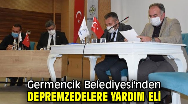 Germencik Belediyesi'nden depremzedelere yardım eli