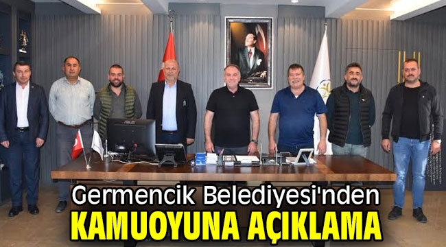 Germencik Belediyesi'nden kamuoyuna açıklama