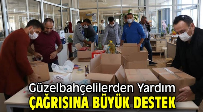 Güzelbahçelilerden Yardım Çağrısına Büyük Destek