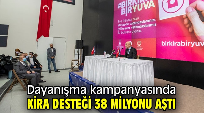 İzmir'de kira desteği 38 milyonu aştı