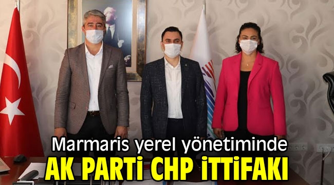  Marmaris yerel yönetiminde AK Parti CHP ittifakı