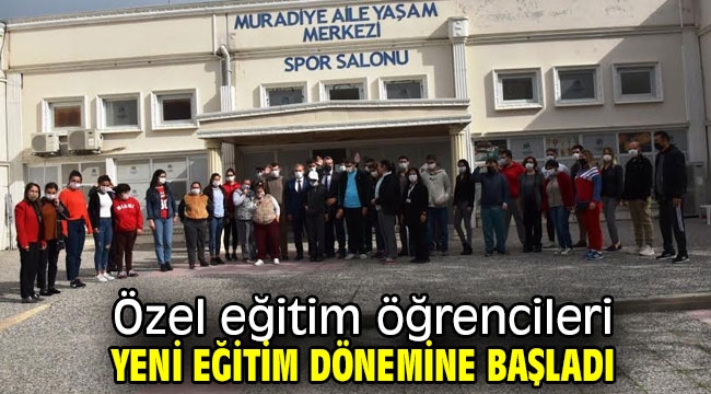 Özel eğitim öğrencileri yeni eğitim dönemine başladı