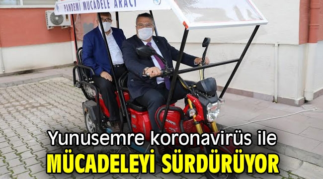 Yunusemre koronavirüs ile mücadeleyi sürdürüyor