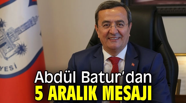 Başkan Batur, "Güçlü kadın Güçlü toplum"