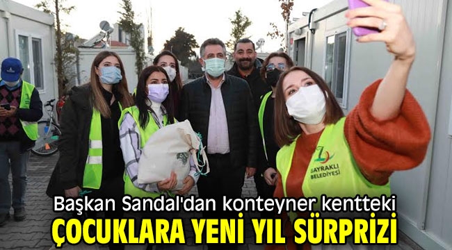 Başkan Sandal'dan yeni yıl sürprizi