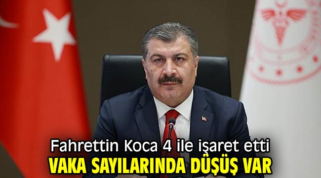 Fahrettin Koca: "Vaka sayılarında düşüş var"