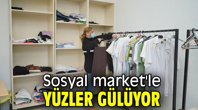 Sosyal Market'le yüzler gülüyor