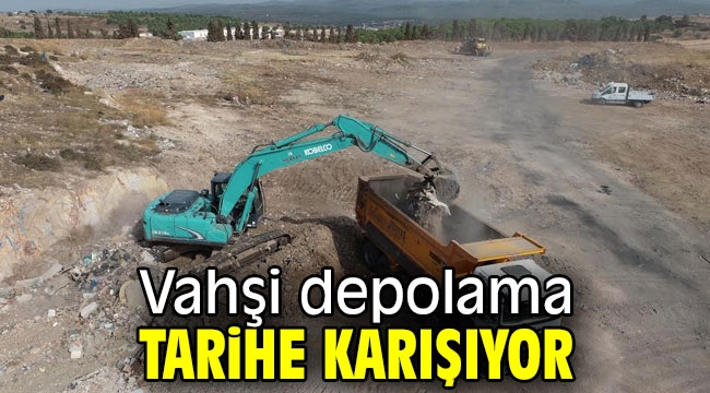 Vahşi depolama tarihe karışıyor