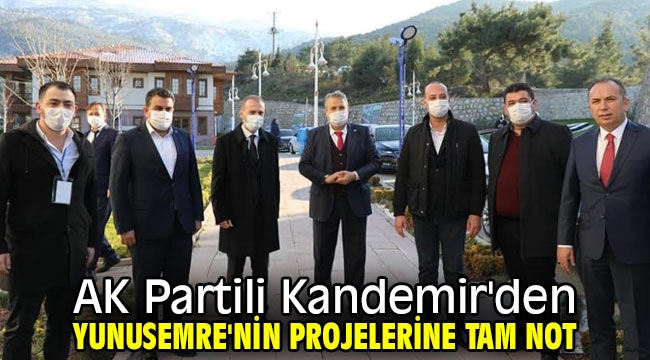 AK Partili Kandemir'den Yunusemre'nin projelerine tam not