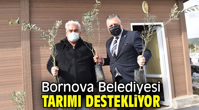 Bornova Belediyesi tarımı destekliyor