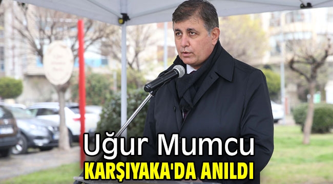 Uğur Mumcu Karşıyaka'da anıldı