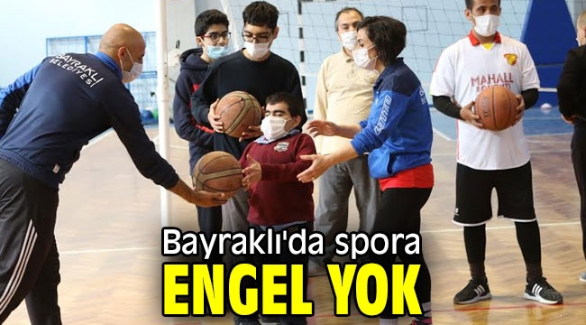 Bayraklı'da spora engel yok 