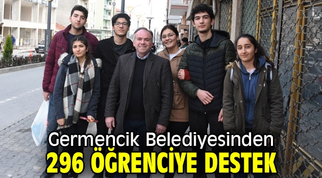 Germencik Belediyesinden 296 öğrenciye destek