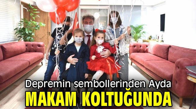 Ayda'nın 23 Nisan dileği, okulların açılması oldu