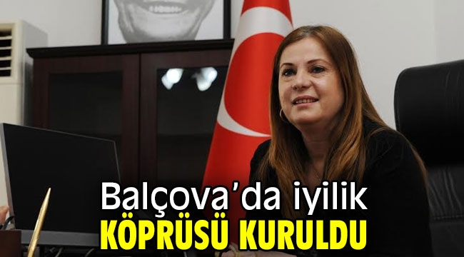 Balçova'da iyilik köprüsü