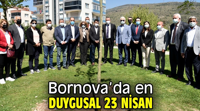 Bornova'da en duygusal 23 Nisan